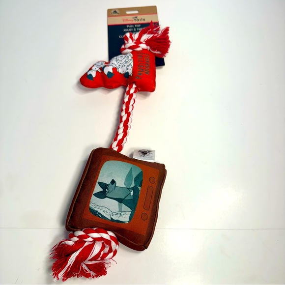 NWT. Disney 101 Dalmatians TV Pet Pull rope dog Toy. - Picture 1 of 10